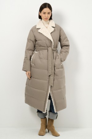 пуховое пальто фотография