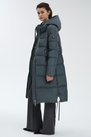 пуховое пальто - женские пальто снежная королева 