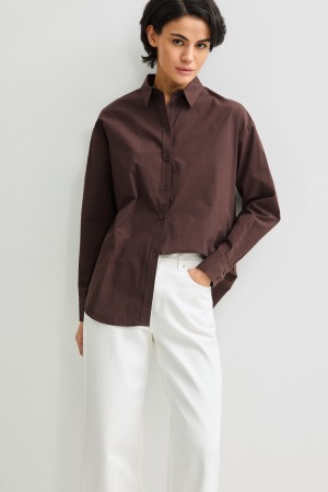 рубашка из хлопка - женские рубашки снежная королева 