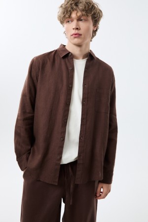 рубашка изо льна фотография