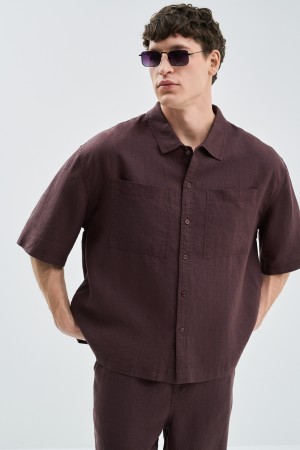 рубашка изо льна фотография