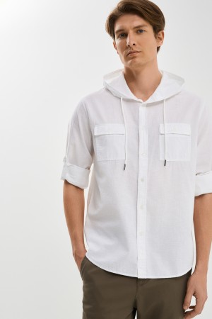 рубашка с капюшоном фотография