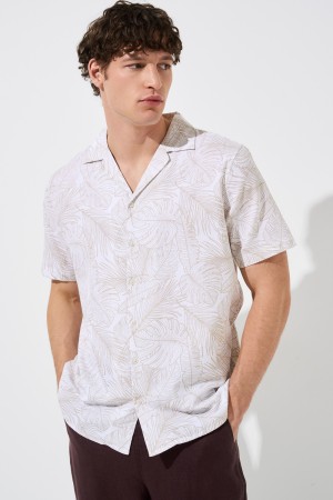 рубашка с принтом - мужская одежда, обувь и аксессуары снежная королева 