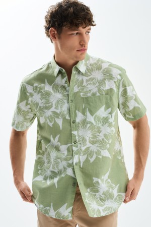 рубашка с принтом фотография