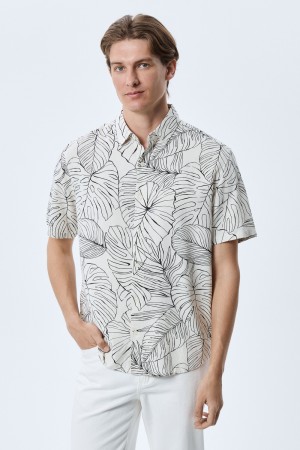 рубашка с принтом фотография