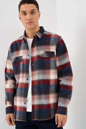 рубашка в клетку - мужская одежда, обувь и аксессуары снежная королева 