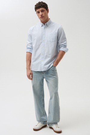 рубашка в полоску - мужские поло снежная королева 