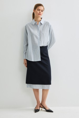 рубашка в полоску фотография