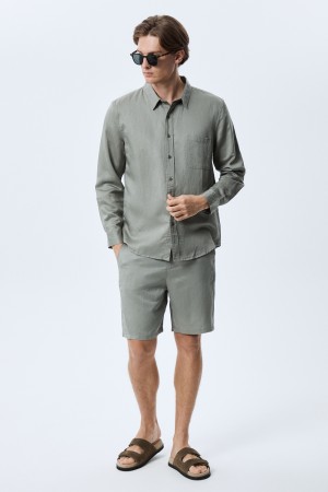 рубашка - мужская одежда на застежке 