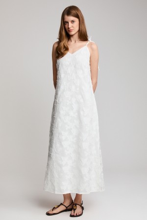 сарафан с фактурным принтом - женская одежда снежная королева 