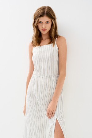 сарафан в полоску фотография