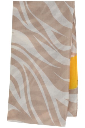 шарф с принтом фотография