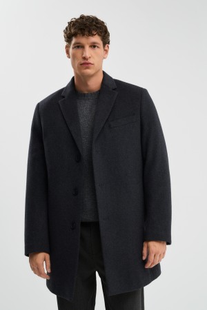 шерстяное пальто - мужские пальто снежная королева 
