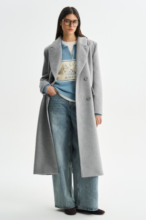 шерстяное пальто фотография