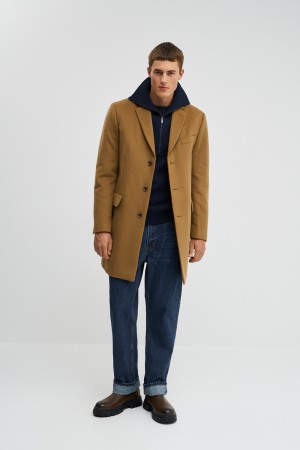 шерстяное пальто - мужские пальто снежная королева 