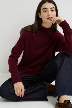 шерстяной джемпер - женская одежда снежная королева 