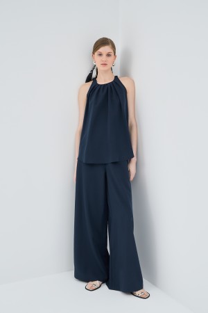 широкие брюки - женские брюки нейлоновые 