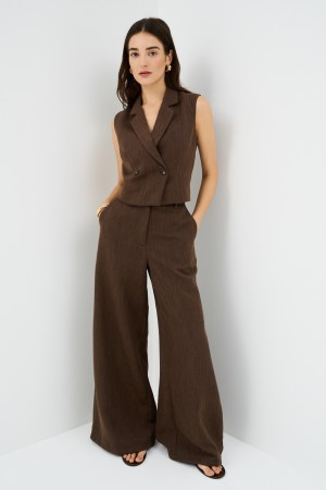 широкие брюки - женские джинсы и брюки