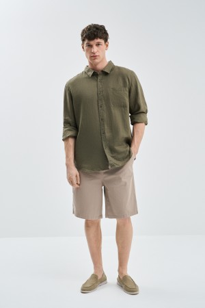 шорты из хлопка фотография