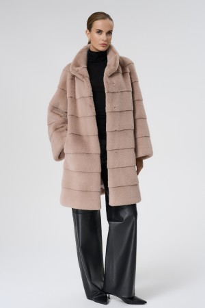 шуба из искусственного меха фотография