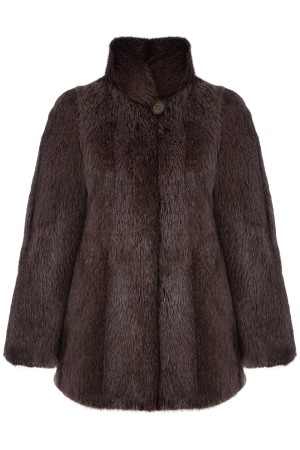 шуба из меха нутрии - женские шубы осенние 