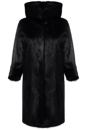 шуба из меха нутрии фотография