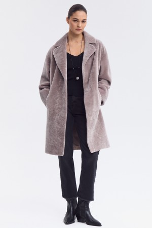 шуба из овчины астраган - женские шубы осенние 