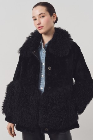 шуба из овчины - женские шубы утепленные 