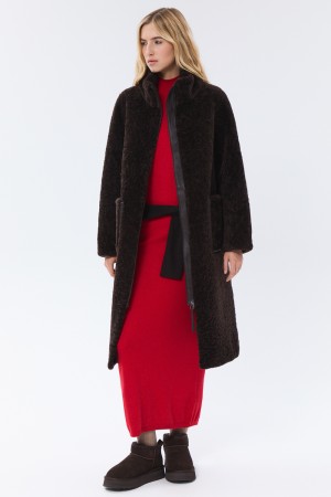 шуба из овчины фотография