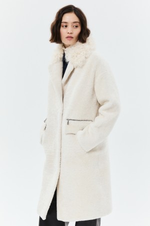 шуба из овчины фотография