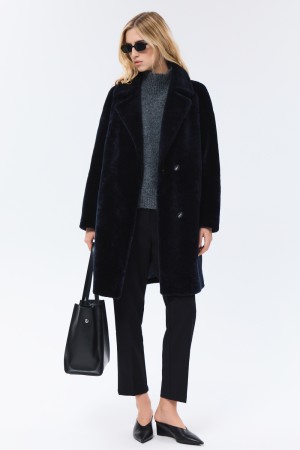 шуба из овчины фотография