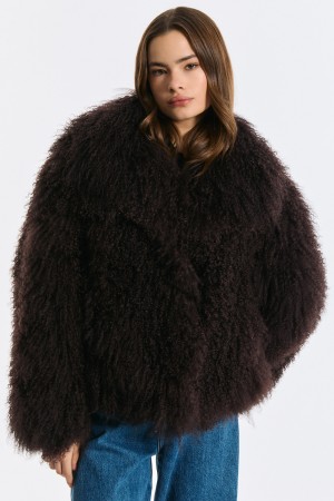 шуба из овчины фотография