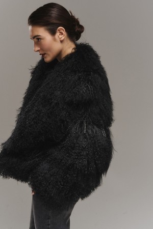 шуба из овчины - женские шубы утепленные 