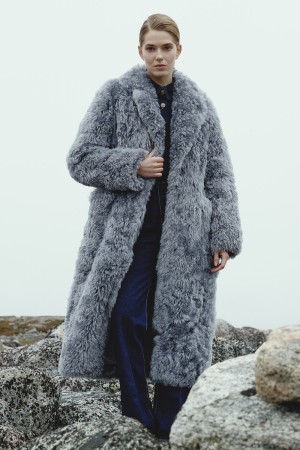 шуба из овчины - женские шубы свободные 