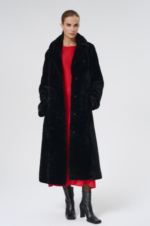 шуба из овчины фотография