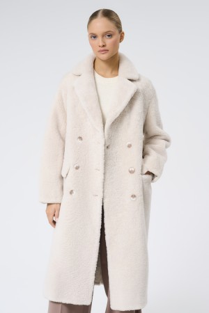 шуба из овчины - женская верхняя одежда с воротником 