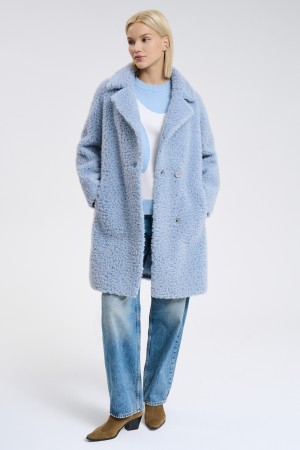 шуба из овечьей шерсти - женские шубы утепленные 