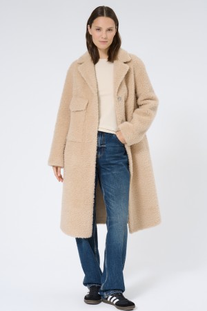 шуба из овечьей шерсти - женская одежда, обувь и аксессуары прямая 