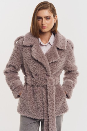 шуба из шерсти фотография