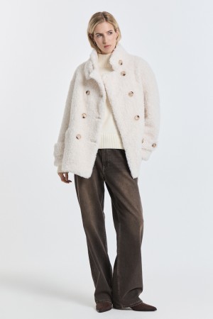 шуба из шерсти фотография