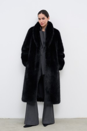 шуба из шерсти фотография