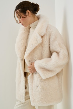 шуба из шерсти - женские шубы осенние 