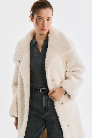 шуба из шерсти - женские шубы осенние 