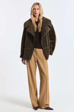 шуба из шерсти фотография