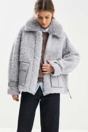 шуба из шерсти - женские шубы осенние 