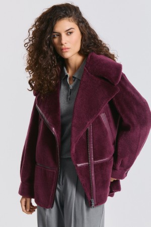 шуба из шерсти фотография