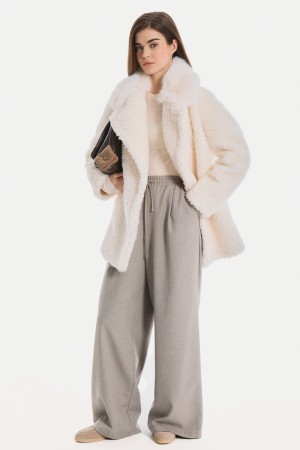 шуба из шерсти фотография