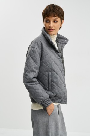 стеганая куртка фотография