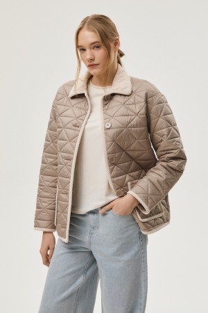 стеганая куртка - женские куртки снежная королева 