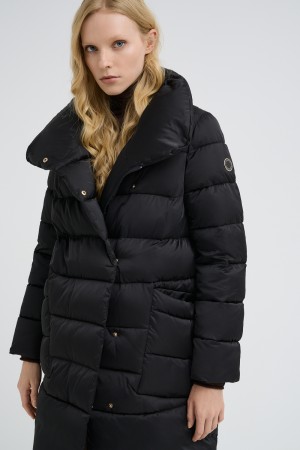 стеганое пальто фотография